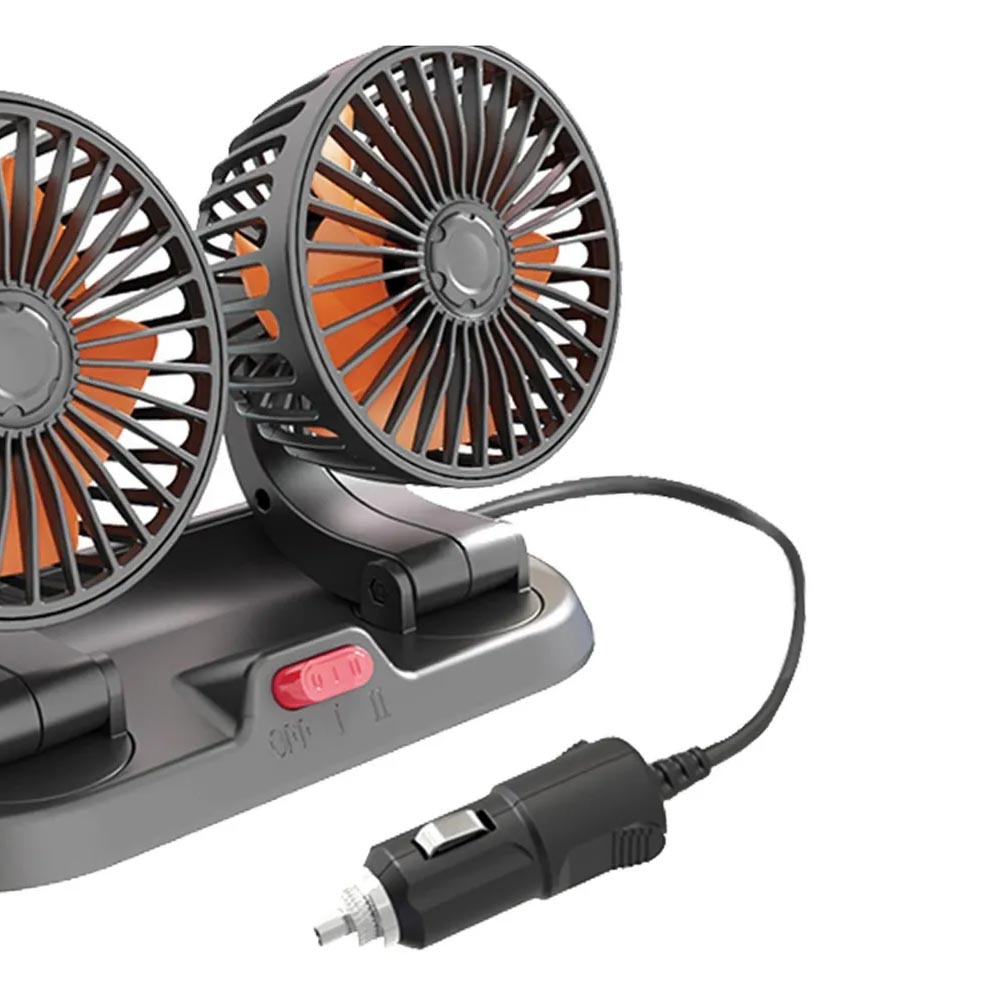 Miniatura 6 de Ventilador Para Carro Doble 360°